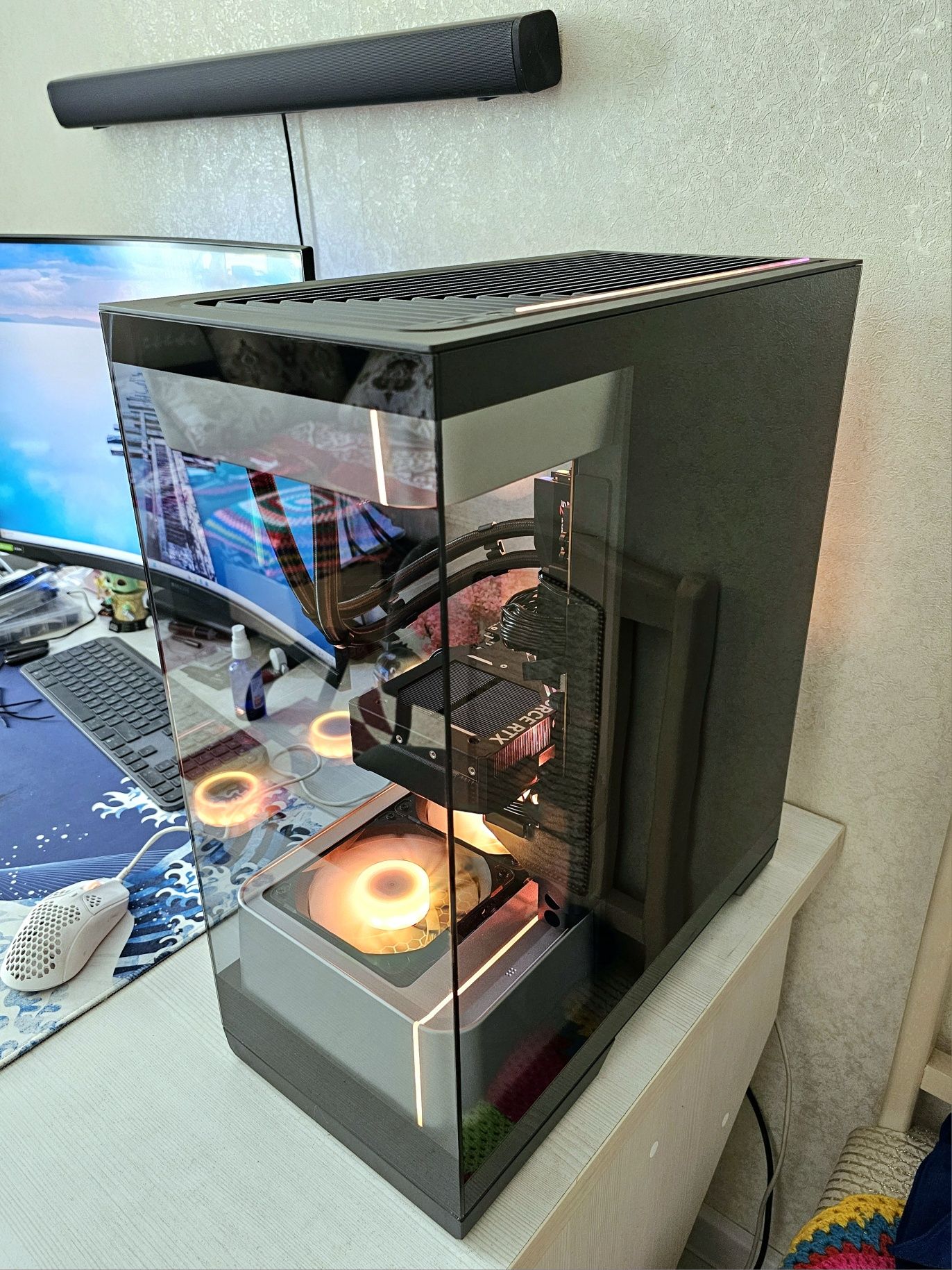 Ryzen 7 9800x3d, X870e, 5070ti, 32gb DDR5, 1TB SSD, игровой компьютер
