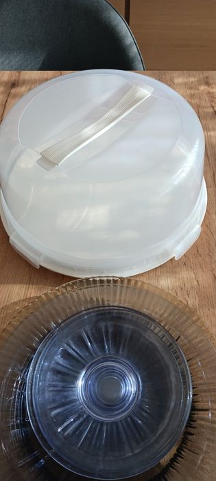 Съд и сервиз за торта лот