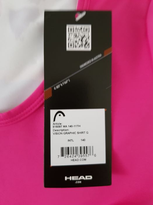 Tricou tenis  Head pentru fete