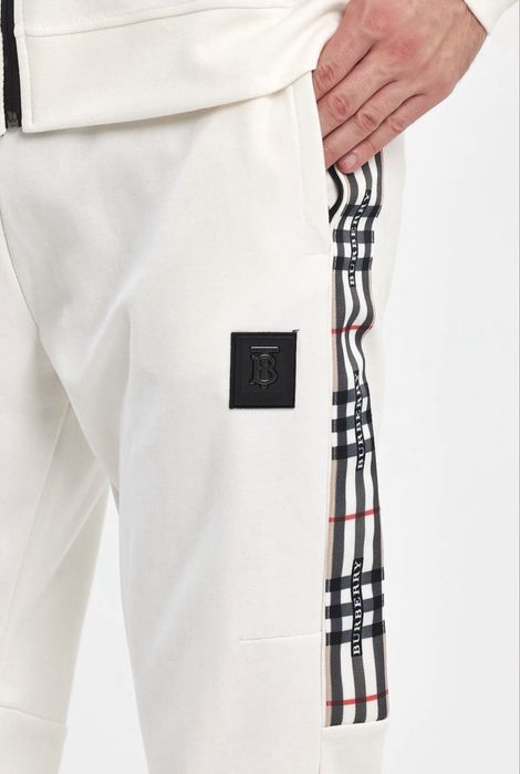 Trening Burberry - Alb | Calitate Premium