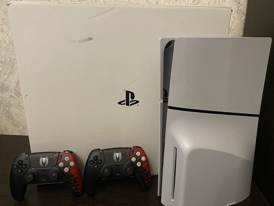 PS5 Slim + 900 игр. Гарантия. Плэйстейшн 5. Пс 5. PlayStation 5