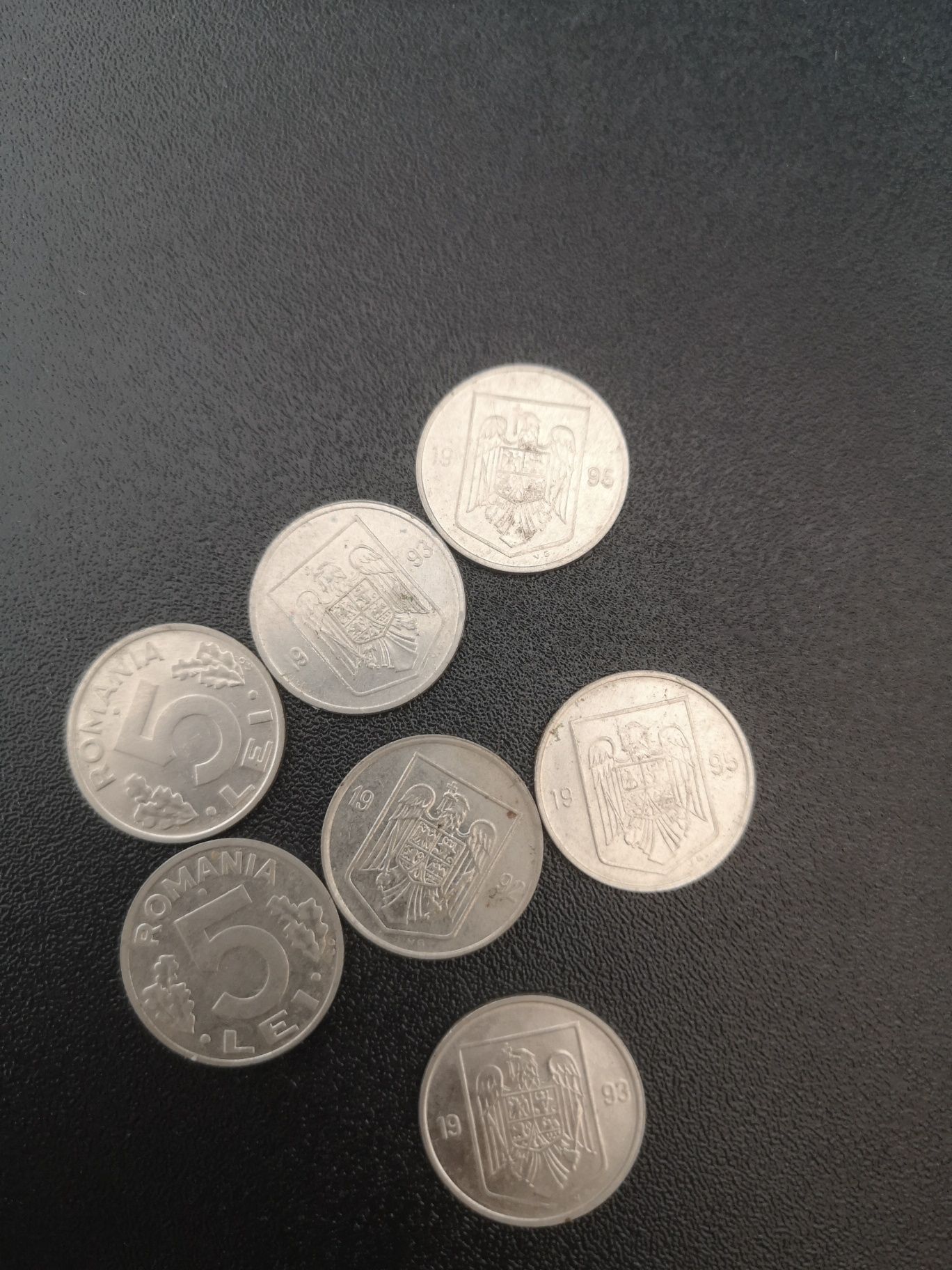 Monede vechi 5 lei 1992-1995