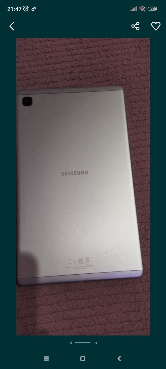 Samsung galaxy tab A7 в Гаранция