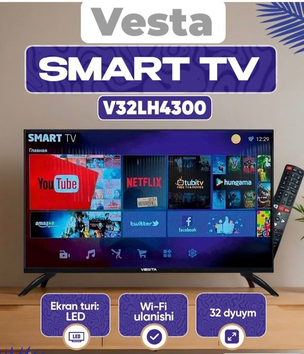 Vesta smart tv 32 dyum