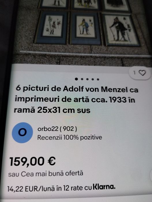 Tablouri desen in creion cu paspartu