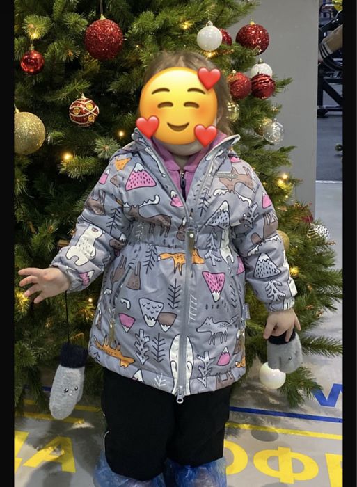 Детский зимний комбинезон раздельный