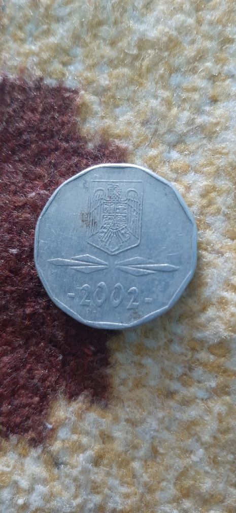 Moneda rara 5000 lei an 2002