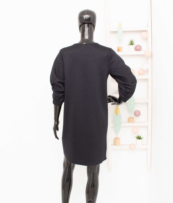 COS дамска черна рокля неопрен XS-S