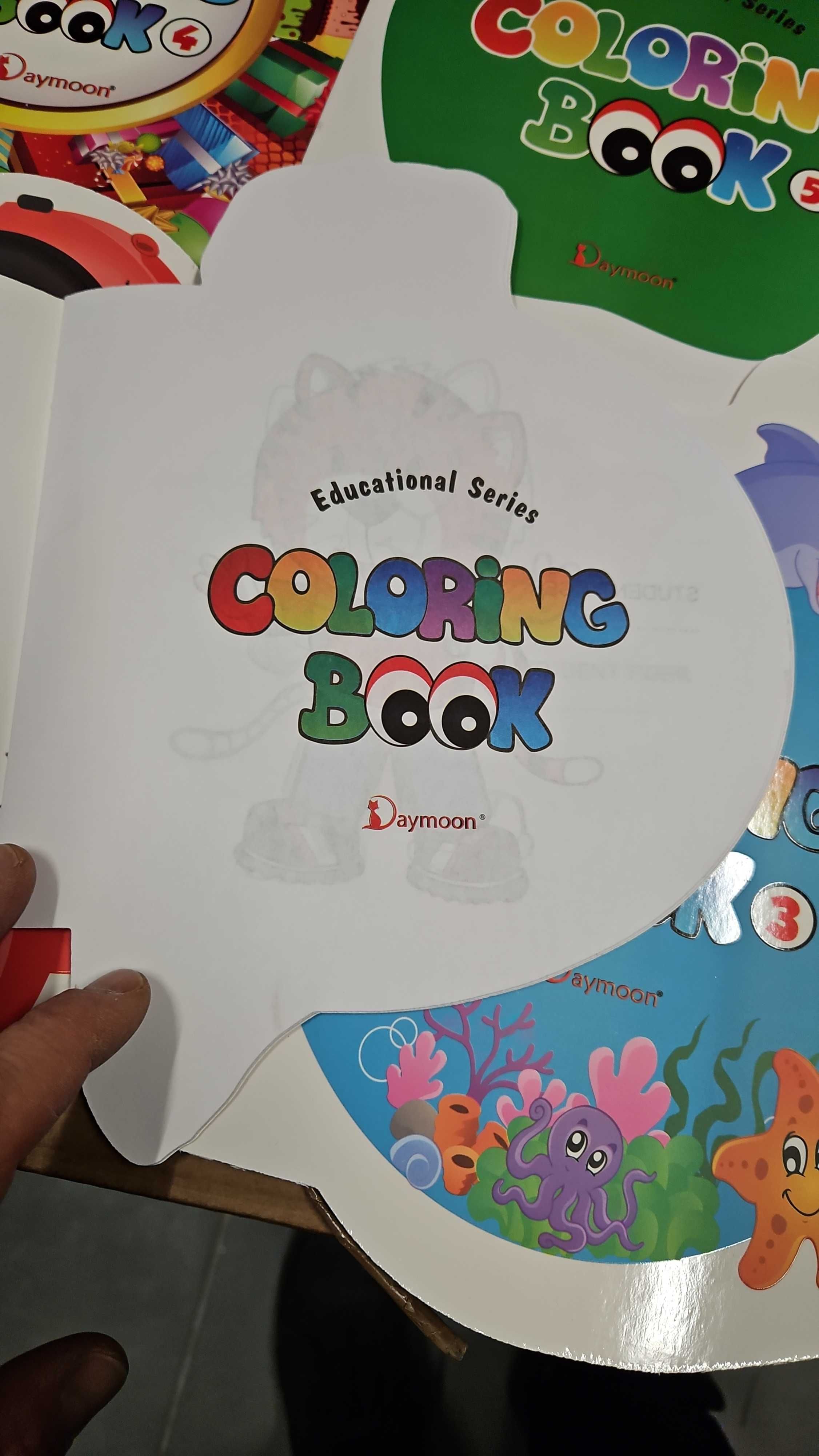 Детски книжки за оцветяване