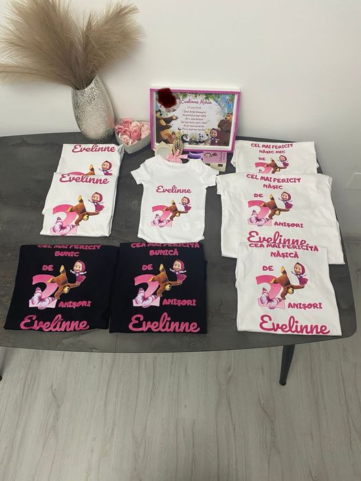 Tricouri personalizate mot/turta