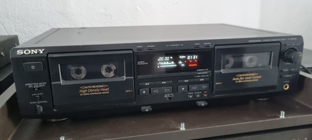 Dublu deck Sony TC WE525 si Luxman K 5A