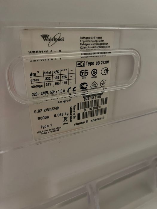 Хладилник Whirlpool