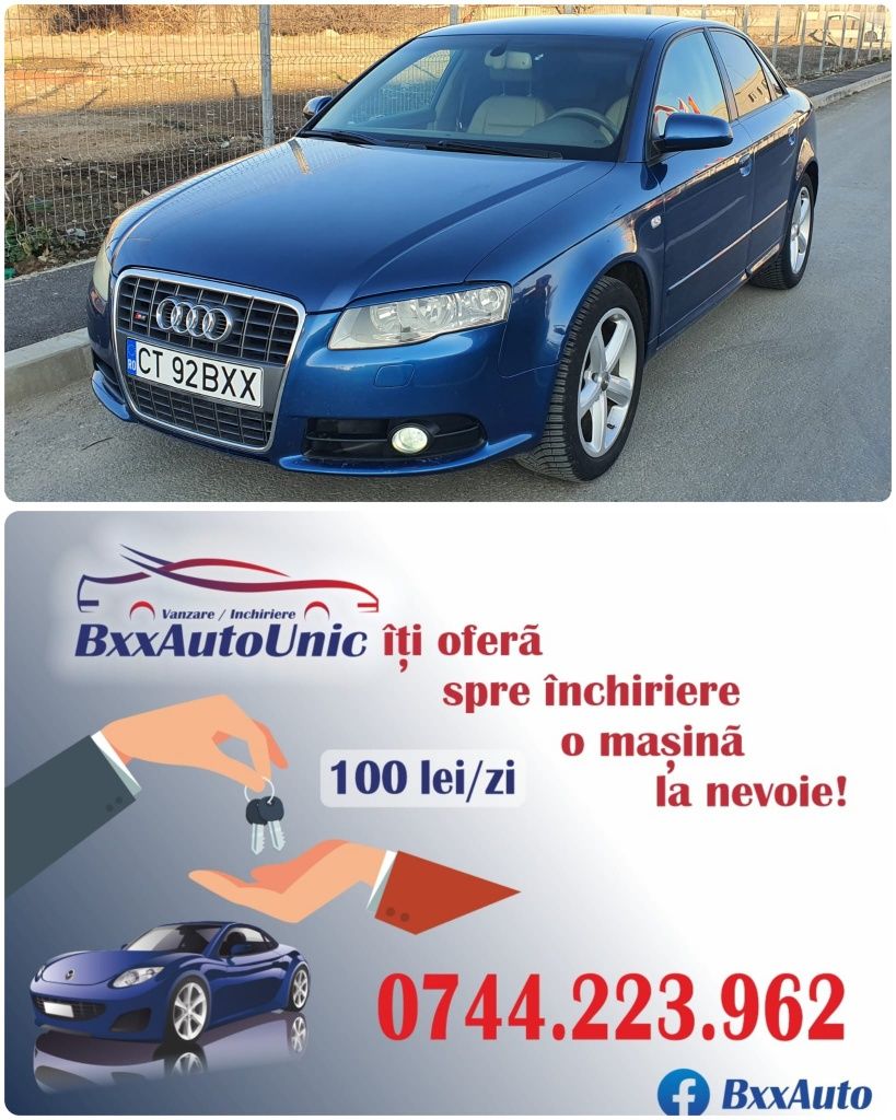 Bxx Auto Unic va ofera spre inchiriere o masina la nevoie