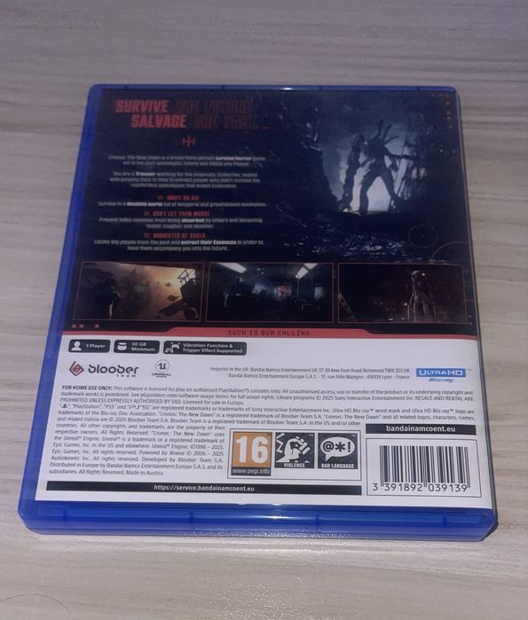 Cronos The new dawn за ps5 (пс5)