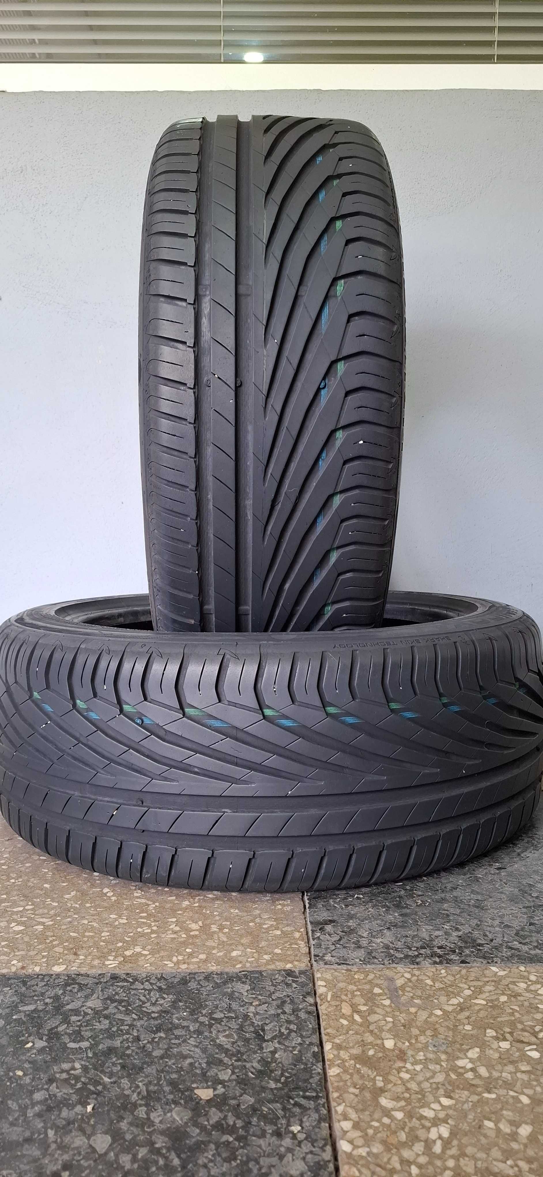 2бр. 225/45/18 Uniroyal 6.3mm грайфер, дот 19г. Безплатен монтаж