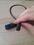 Cablu adaptor telefon AMI MMI interfata conector jack mama sau iphone