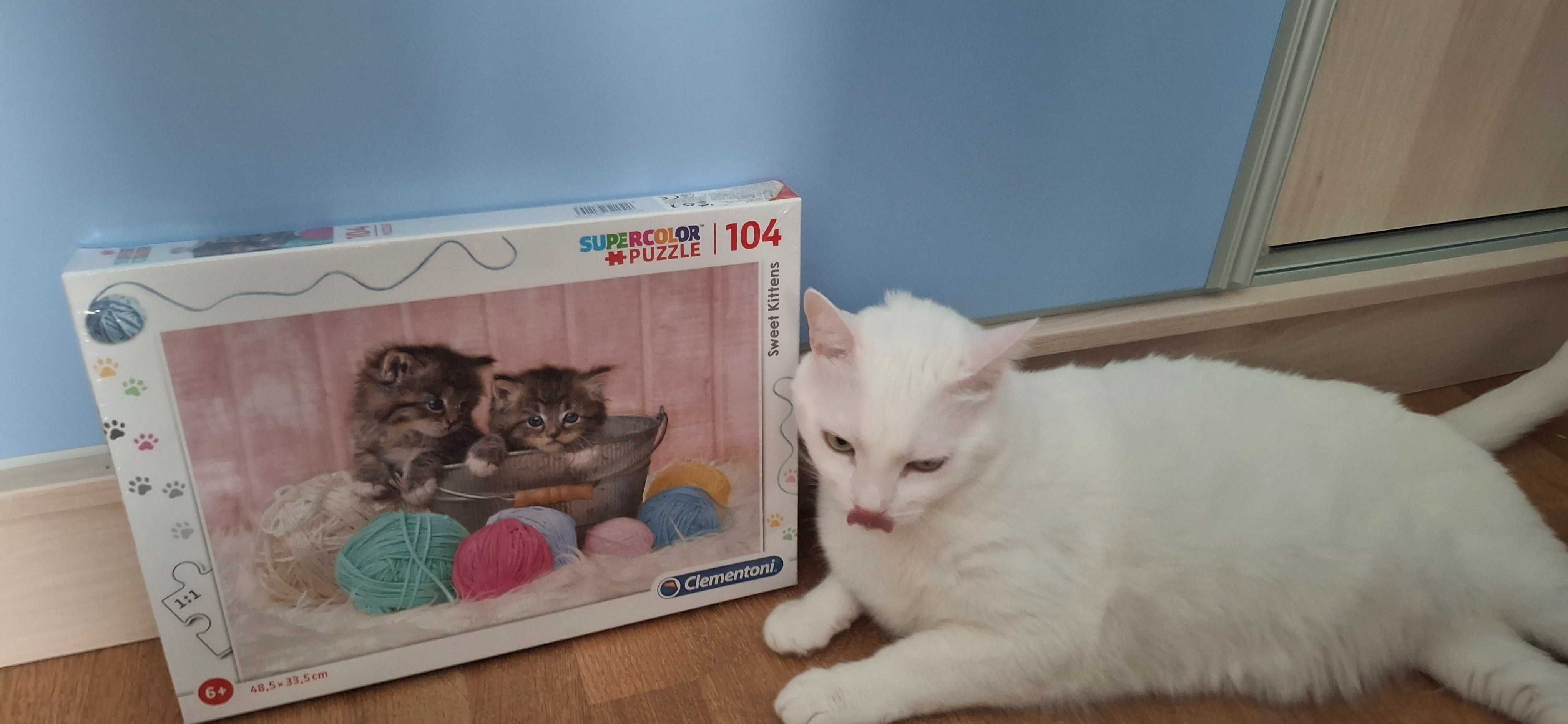Пъзел на котенца 104 части 6+