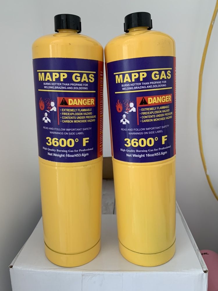 Butelie arzator sudura lipire aparat mapp gas mapgaz map gaz nou450g