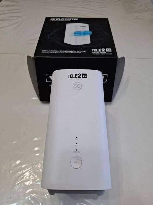 Роутер Tele2 5G + сетевой коммутатор