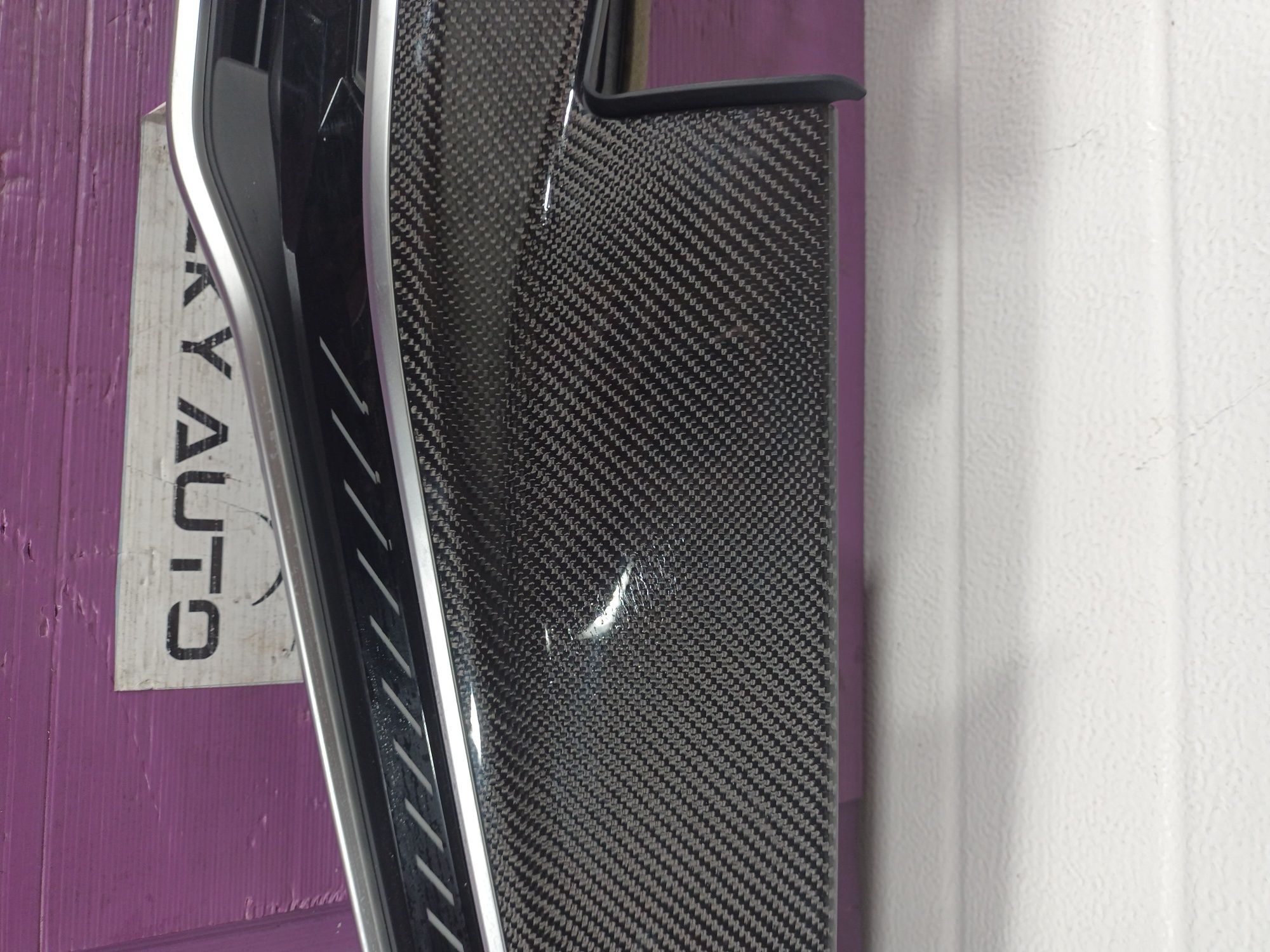 Trimuri plansa de bord carbon x5m f95 lci facelift
