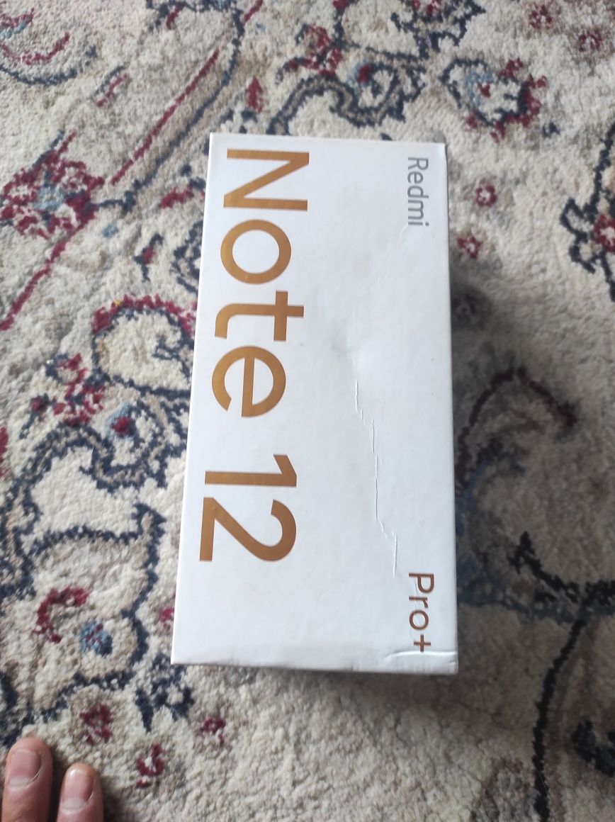 Redmi Not 12 pro plus 12/256 gig im otgan