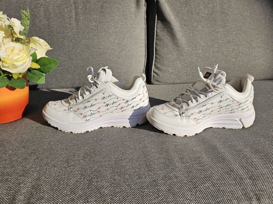 Pantofi sport, Lotto Love, alb, numarul 38.5