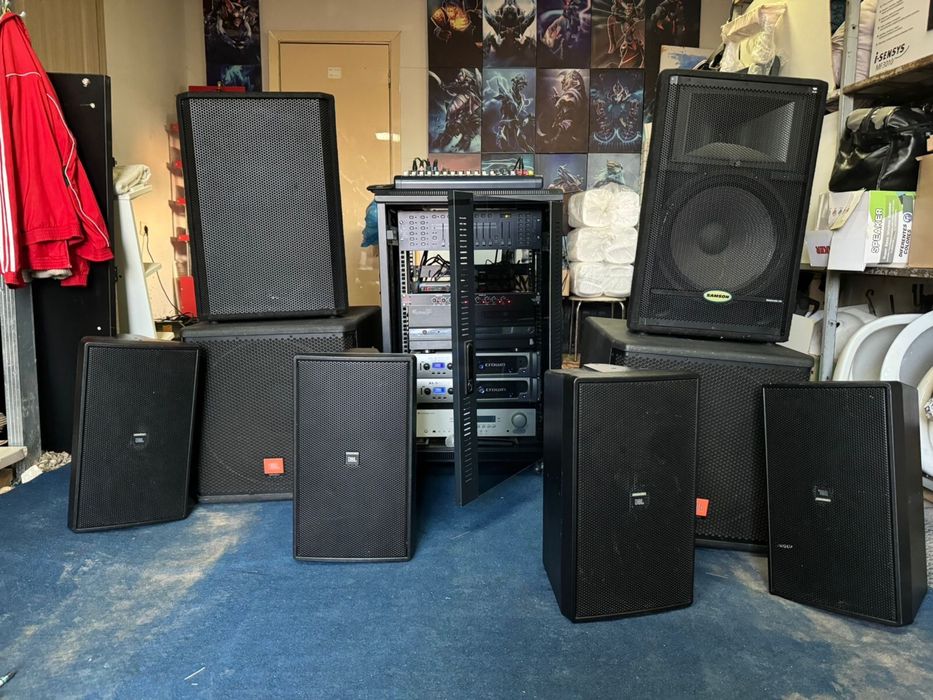 Караоке колонки усилители