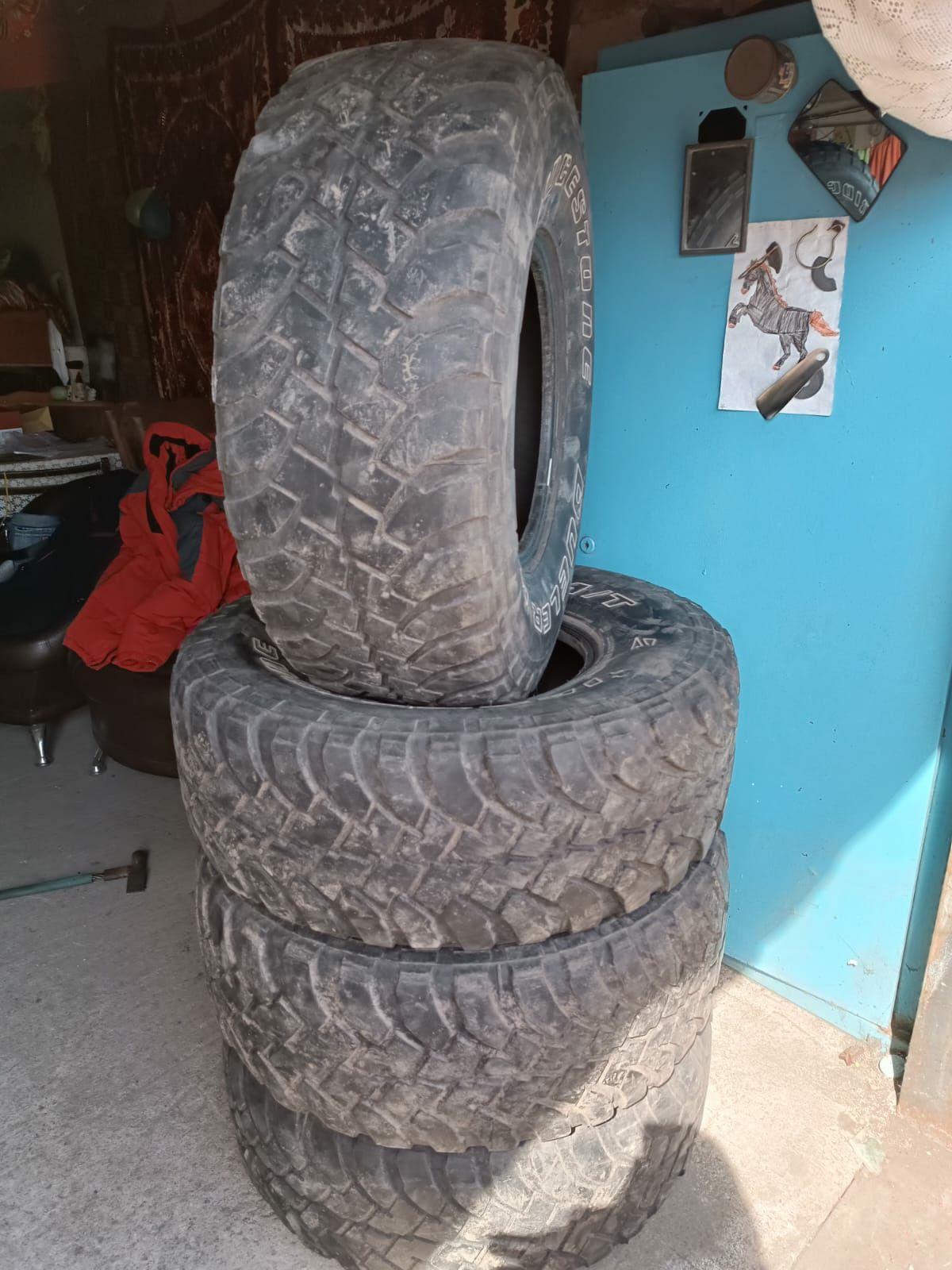 Летние шины BRIDGESTONE м/т б/у