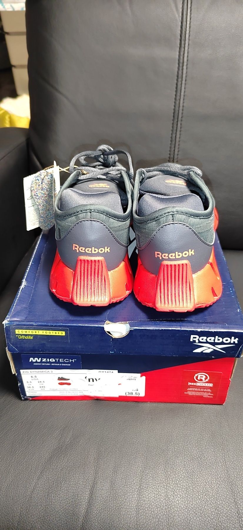 Reebok Zig Dynamica 3, номер 38,5