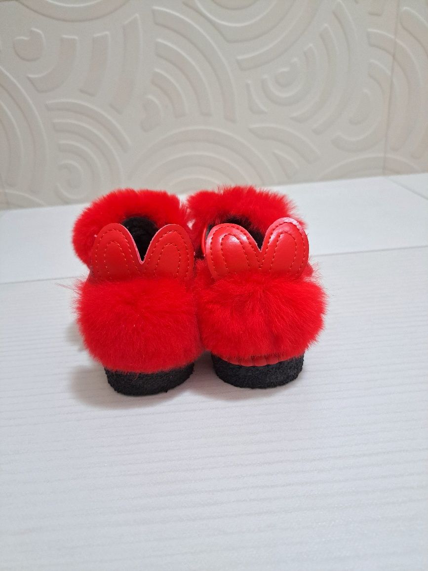 Pantofiori bebe de piele marime 23