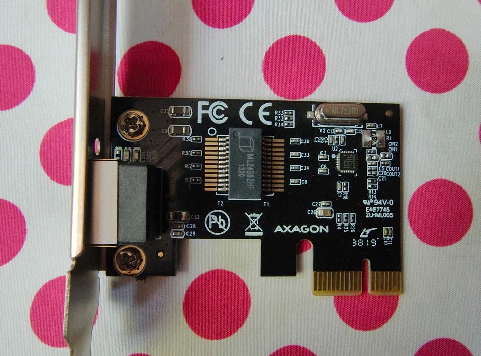 Placa de retea Axagon PCEE-GRL, 1 x RJ45, 1000 Mbit/s .