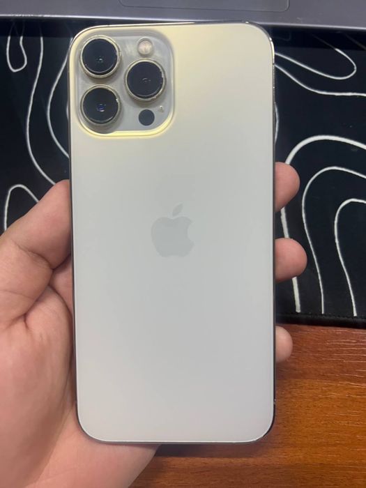 Iphone 13 pro max 128 GB Gold sotiladi ozimmiki