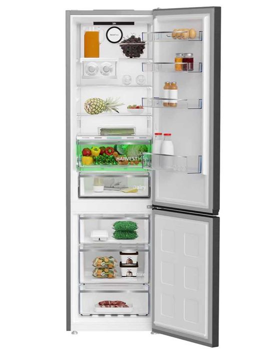 Combina frigorifica BEKO B5RCNA405ZXBR, No Frost, 355 l, H 203.5 cm