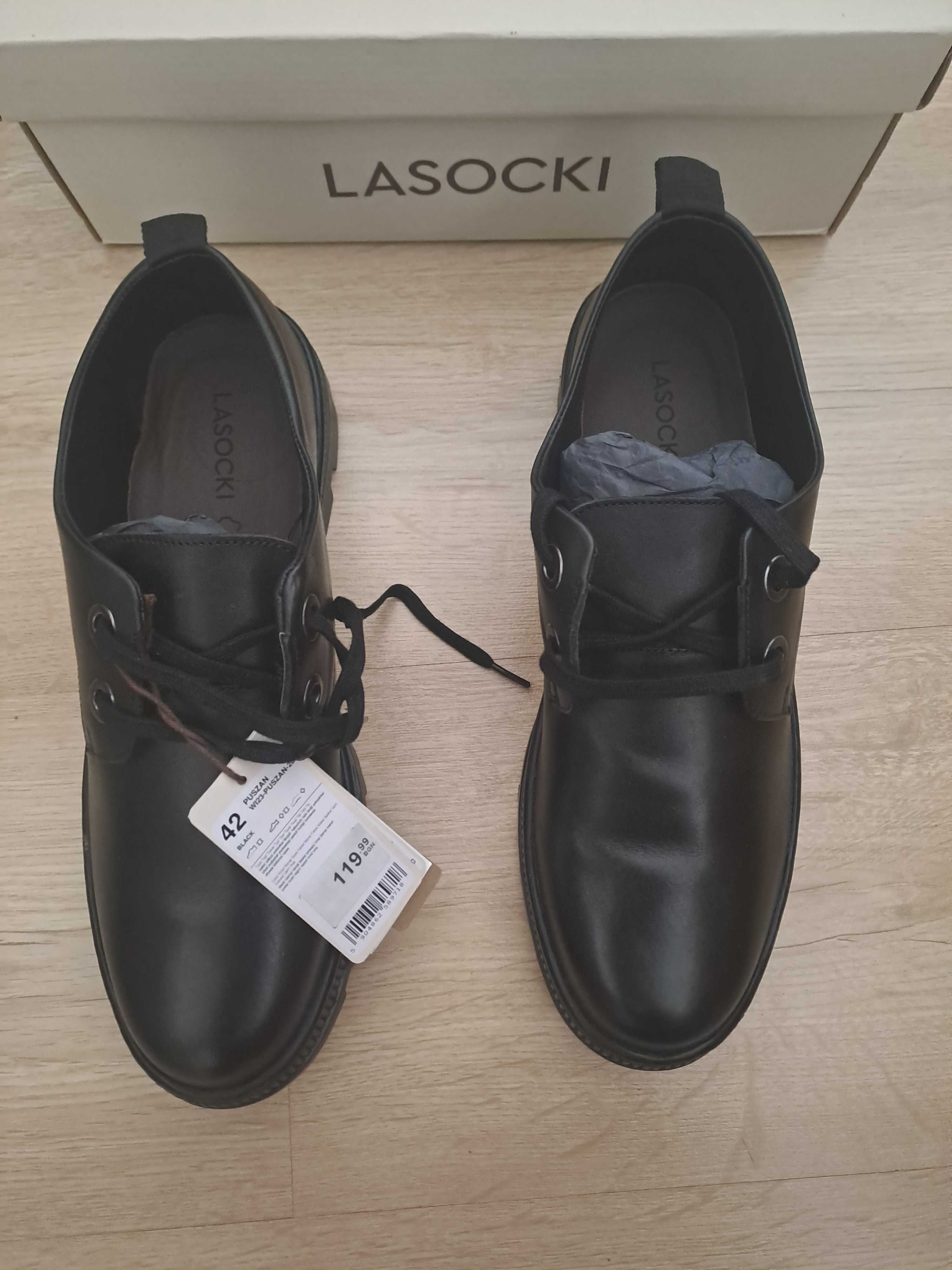 Черни обувки Lasocki
