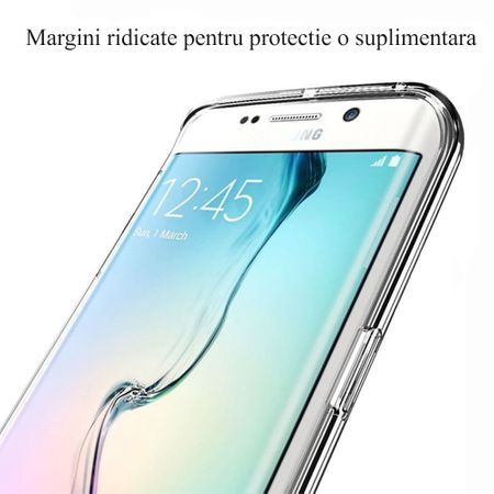 Husa 360°, Ultra Slim, Samsung Galaxy S7 Edge, Transparent
