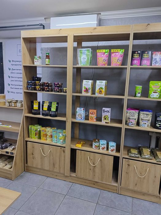 Стеллаж деревянный