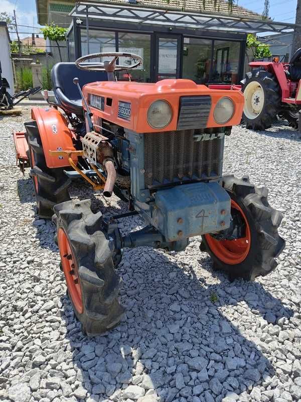 Японски трактор KUBOTA B6000 11 к.с. 4WD с фреза - ДЖЕЙ ТРЕЙДИНГ