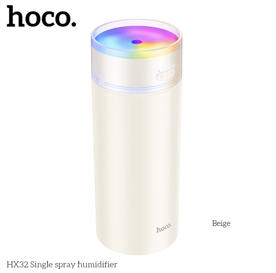 Hoco HX32 Увлажнитель воздуха 500мл для дома и офиса RGB подсветкой