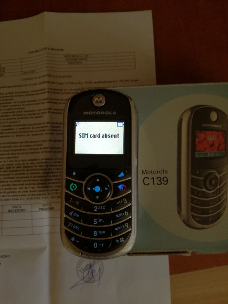 Motorola c139 la cutie