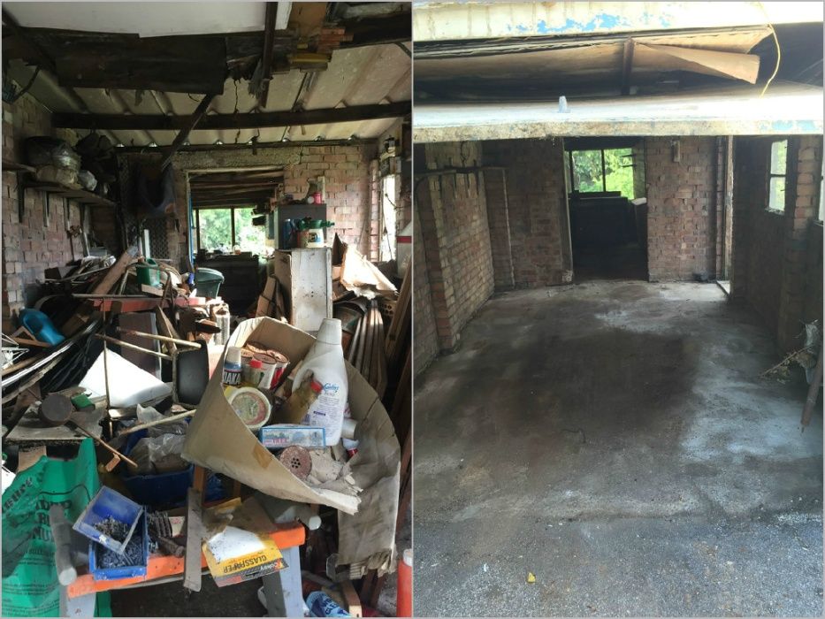 Извозване изхвърляне строителни отпадъци мазета тавани чистене боклук