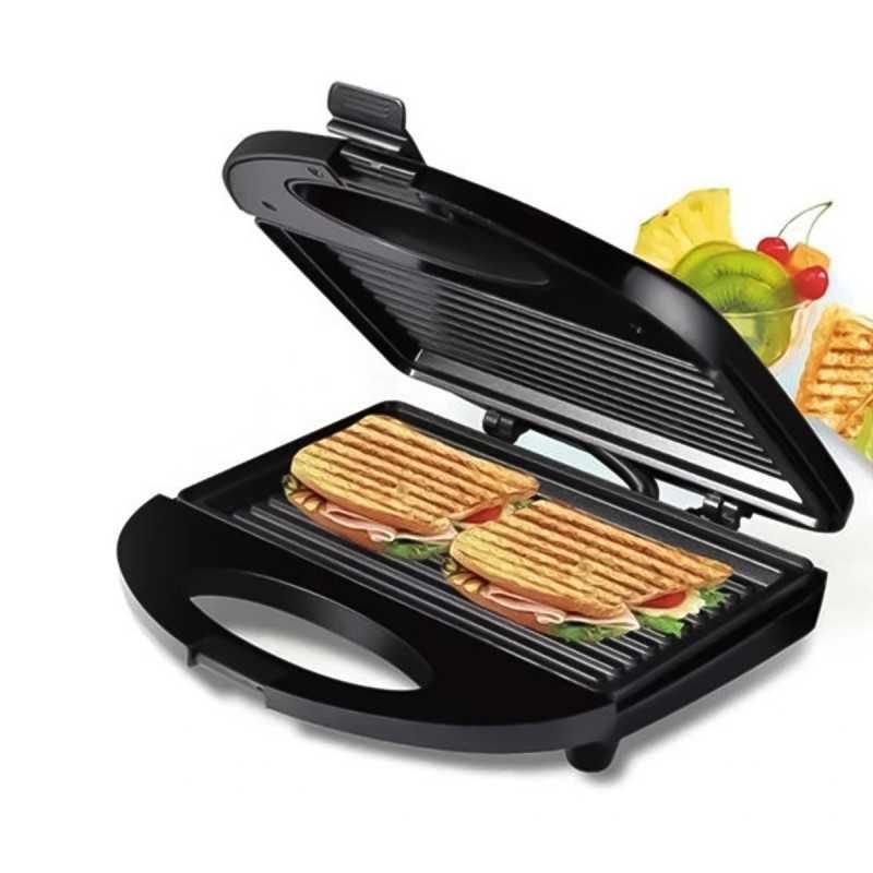 Gratar electric Sandwich Maker Sokany SK-116 750W placi anti-aderente