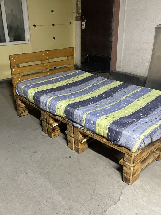 Продам кровать из палетта, разборная