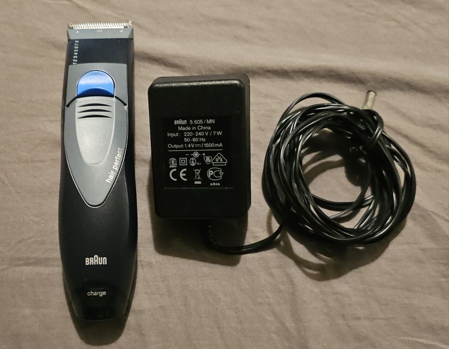 Aparat de tuns Braun cu acumulator