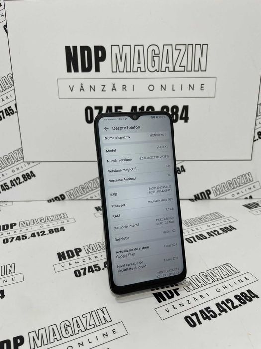 NDP Amanet NON-STOP Sos. Giurgiului 119 HONOR X6 (43237)