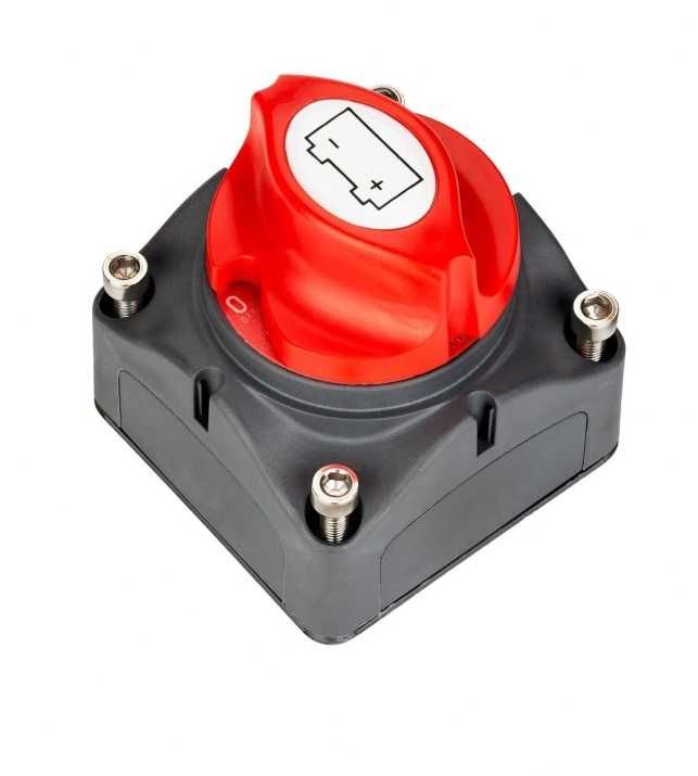 Въртящ се ключ маса / прекъсвач на акумулатор – 12–48V, 275A, IP66
