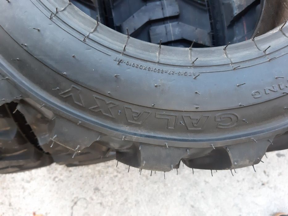 Anvelope 27x8.5-15 cauciucuri noi pt incarcator cu livrare