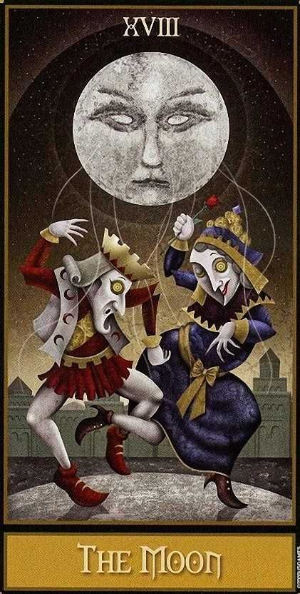 Гадальные карты Таро Безумной Луны - Deviant Moon Tarot, размер 7х12см