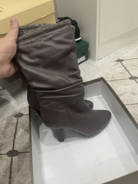 Продам сапоги зимние натуральная кожа