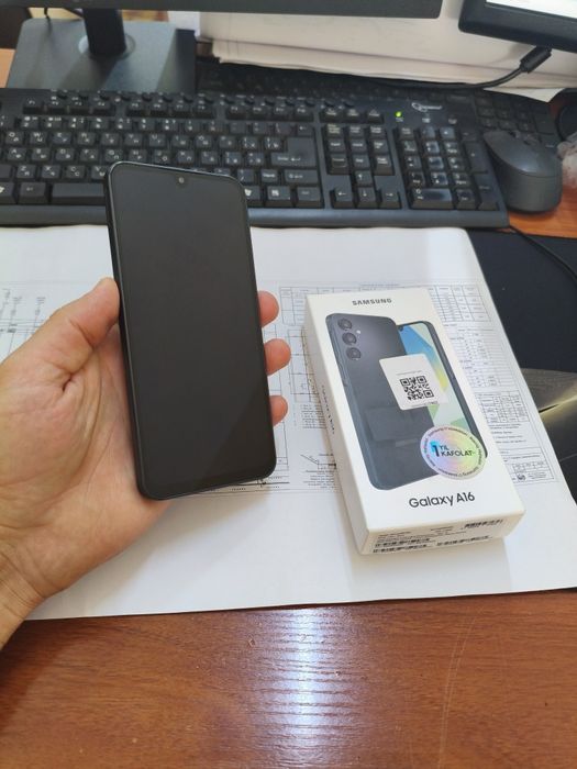 Samsung A16 6/128gb(2025) ideal iwlawi zur aybi yuq tozza telefon uy