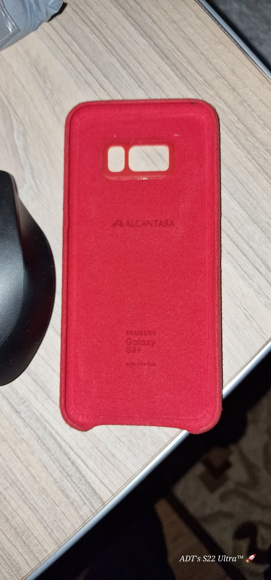 Husa Samsung S8 plus + alcantara